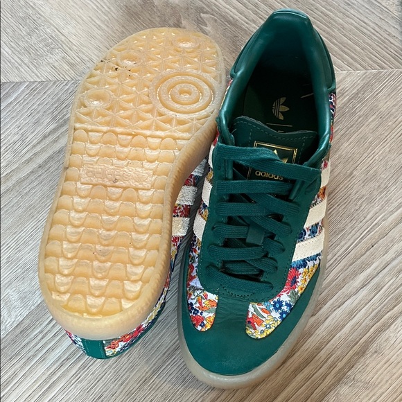 Green Floral Liberty London Samba’s - Picture 3 of 6